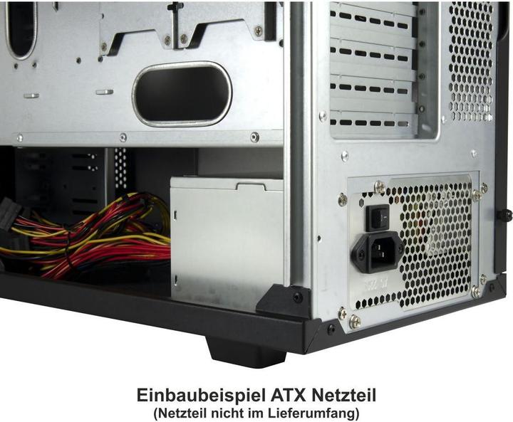 Produktbild Intertec Case IPC Server T-9 Tower E-ATX 1x120mm Lüfter,2xUSB3.2 Gen1 (ATX, mATX, Mini-ITX, SSI EEB)