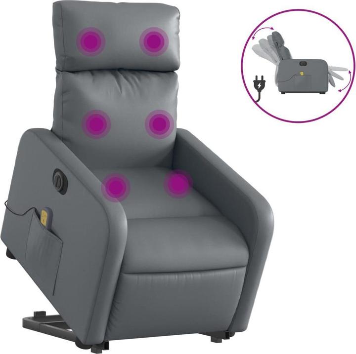 Image du produit vidaXL Massagesessel mit Aufstehhilfe