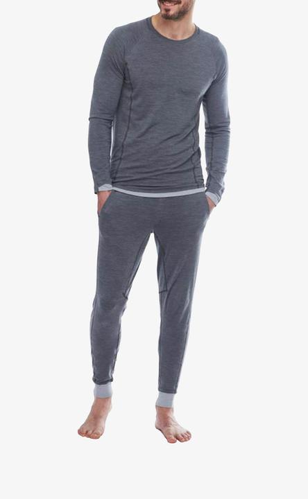 Produktbild Dagsmejan Pyjama Unterteil "Stay Warm" dunkelgrau (50)