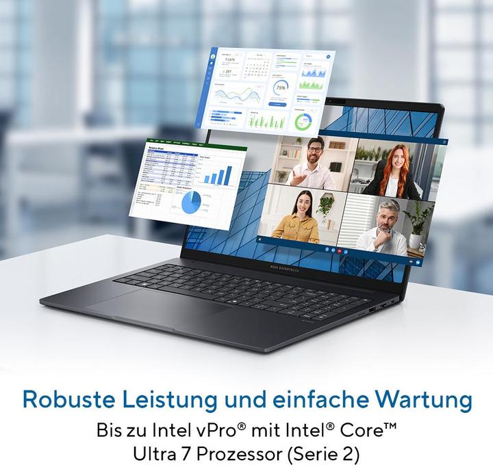 Immagine prodotto ASUS B3605CCA-MB1317X (16", 512 GB, 16 GB, DE, Intel Core Ultra 5 125H)