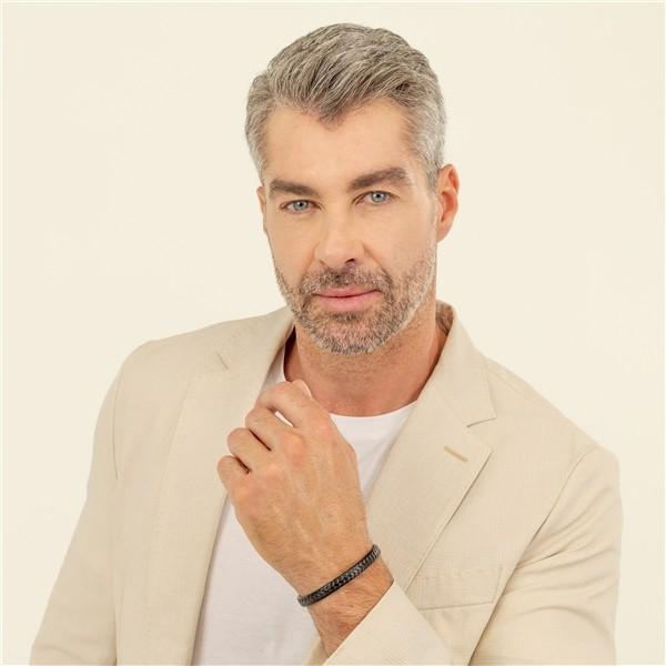 Immagine prodotto Hugo Boss -ack solid bracelet for men 1580673 (19 cm)