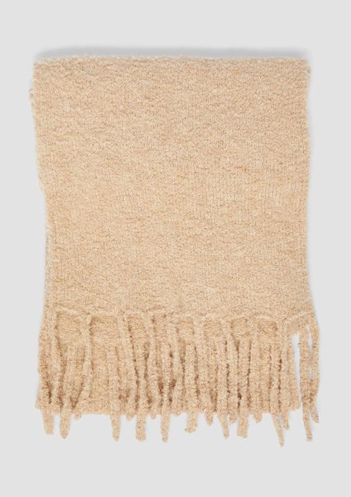 Immagine prodotto s.Oliver Tuch Schal in Bouclé-Optik mit Fransen