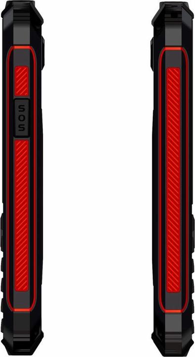 Image du produit Evolveo StrongPhone W4, vodot??sn?? odoln? Téléphone double SIM,??erno-??erven? (2.80", 2 Mpx)