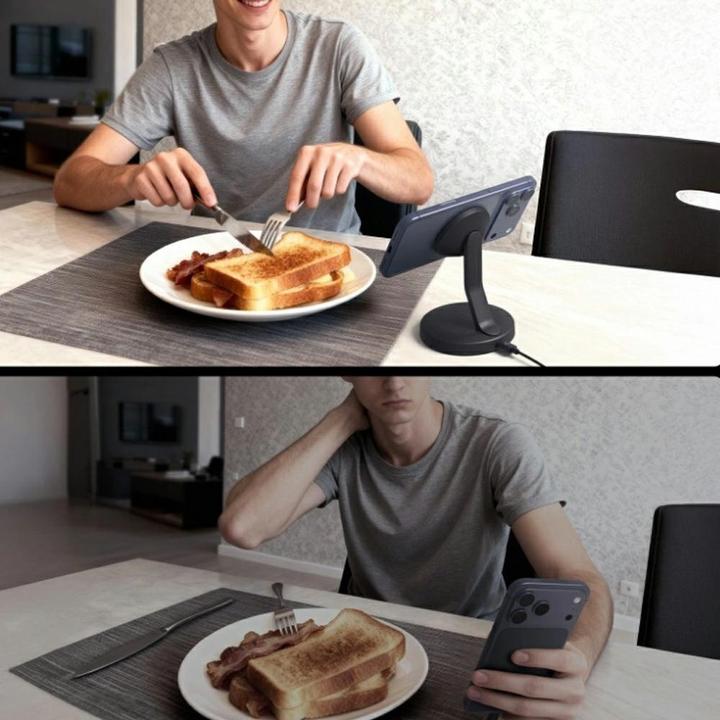 Image du produit Spigen - Wireless Charger Essential EF151MS (ACH10441) - MagSafe, Fast Charge, 15W - Black (15 W)