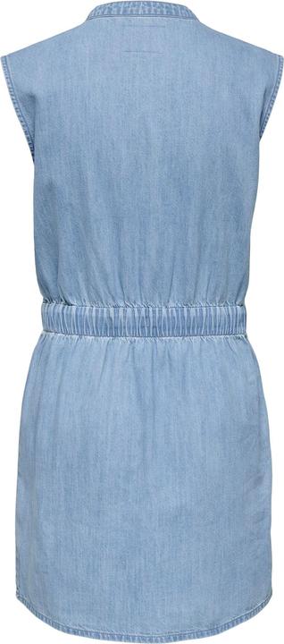 Produktbild Only Normal geschnitten V-Ausschnitt Midikleid Jeanskleid (M)