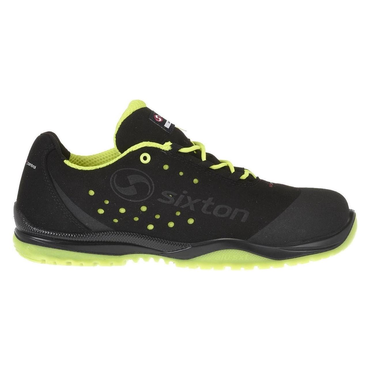 Sixton, Werkschoenen, Lage Veiligheidsschoen S1P Esd Cuban, Groen, Maat 39 (S1P, 39)