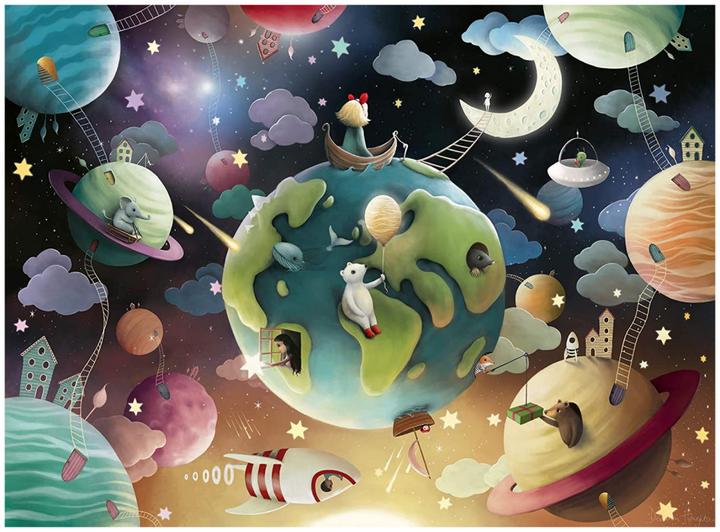 Produktbild Ravensburger Planet Playground Jigsaw puzzle 100 pc(s) Space (100 Teile)