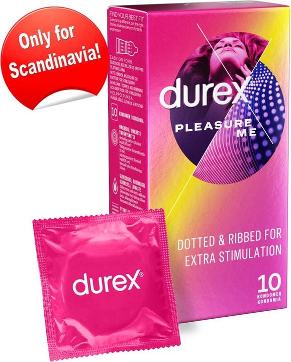 Actual product image Durex Pleasure Me 10 (10 pcs.)