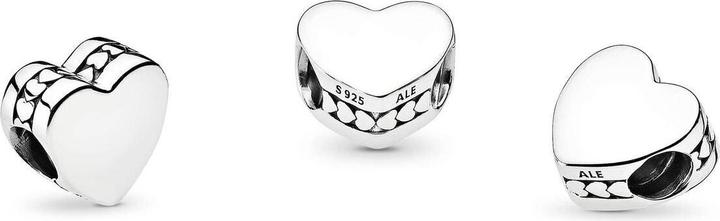 Actual product image Pandora Heart charm (Enamel, Sterling Silver)