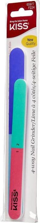 Immagine prodotto KISS My Face - Smerigliatrice per unghie a 4 vie ( 2 Dos ) - Lima a sabbia