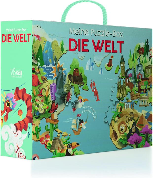 Actual product image The World. My First Puzzle Box