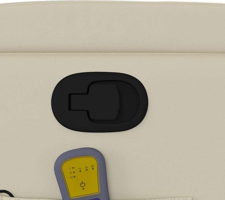 Immagine prodotto vidaXL Sedia da massaggio in similpelle crema, colore: crema, materiale