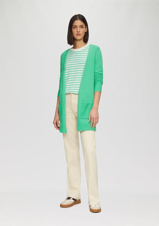 Image du produit S.Oliver Strickjacke Strickjacke mit Rippbündchen (36)
