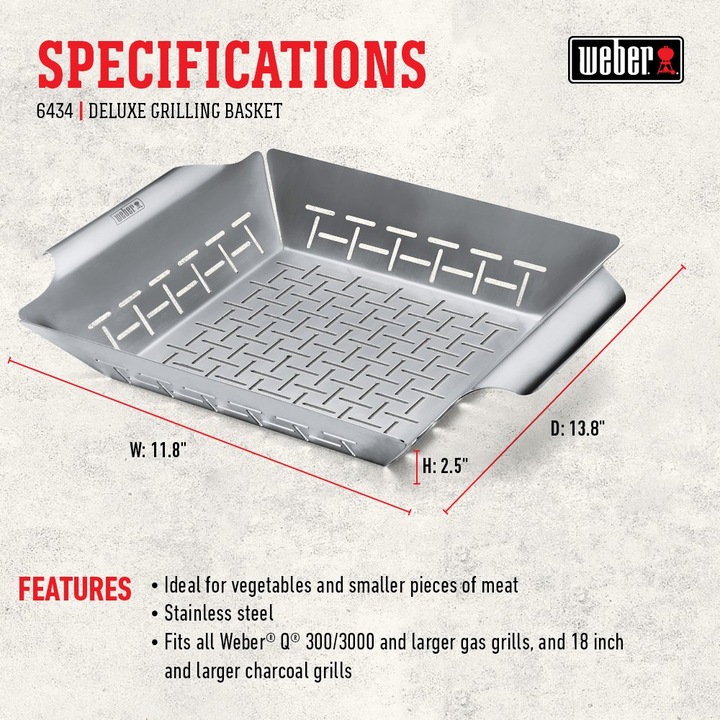 Actual product image Weber Vegetable basket