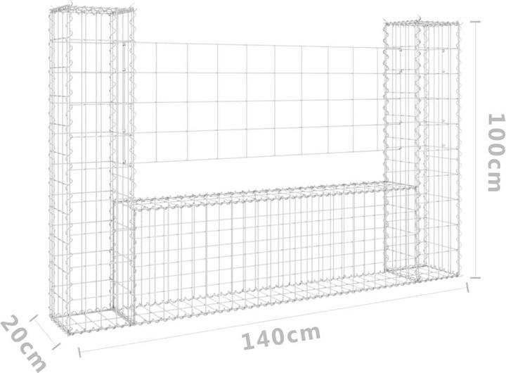 Image du produit vidaXL Gabione