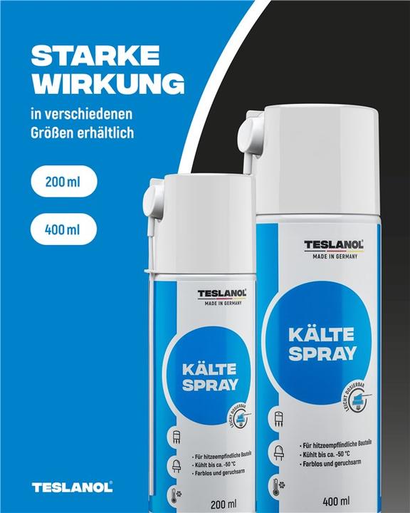 Produktbild Teslanol Kältespray brennbar (200 ml)