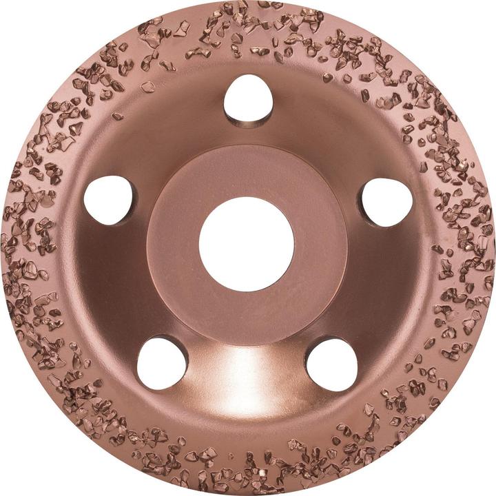 Produktbild Bosch Professional Zubehör Carbide-Schleifköpfe, 115 mm, Feinheitsgrad grob, Scheibenform schräg (Grob)