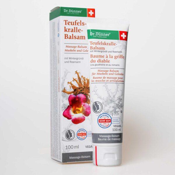 Actual product image Dr. Dünner Devil's claw balm, massage balm for muscles and joints (1 x, 100 ml, 125 g)