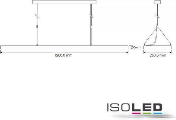 Image du produit Isoled Luminaires suspendus (6000 lm)