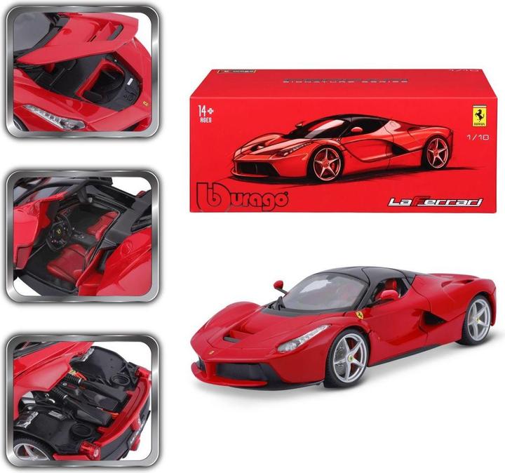 Actual product image Bburago Ferrari Signature LaFerrari