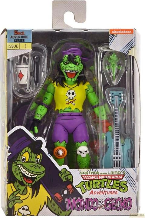 Actual product image Neca Teenage Mutant Ninja Turtles (Archie Comics) action figure Mondo Gecko 18 cm