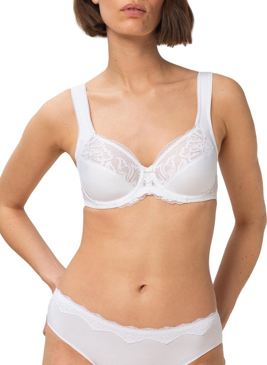 Immagine prodotto Triumph Reggiseno moderno in pizzo e cotone con ferretto (75 B, Confezione da 2)