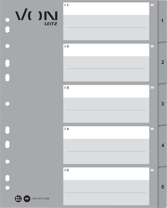 Immagine prodotto von Registro A4, 1-5