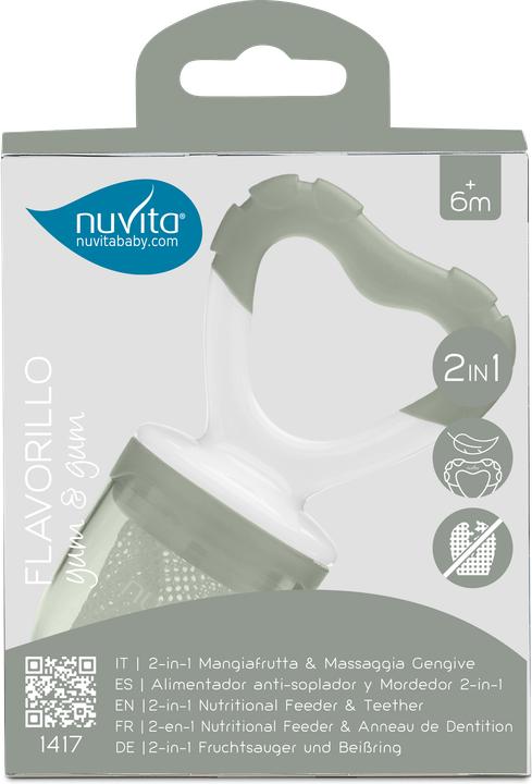 Immagine prodotto Nuvita set Flavorillo anneau d'alimentation avec filet vert