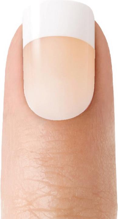 Immagine prodotto KISS Salon Acrylic French Nails - Rumour Mill (Unghie artificiali, Bianco, Trasparente)