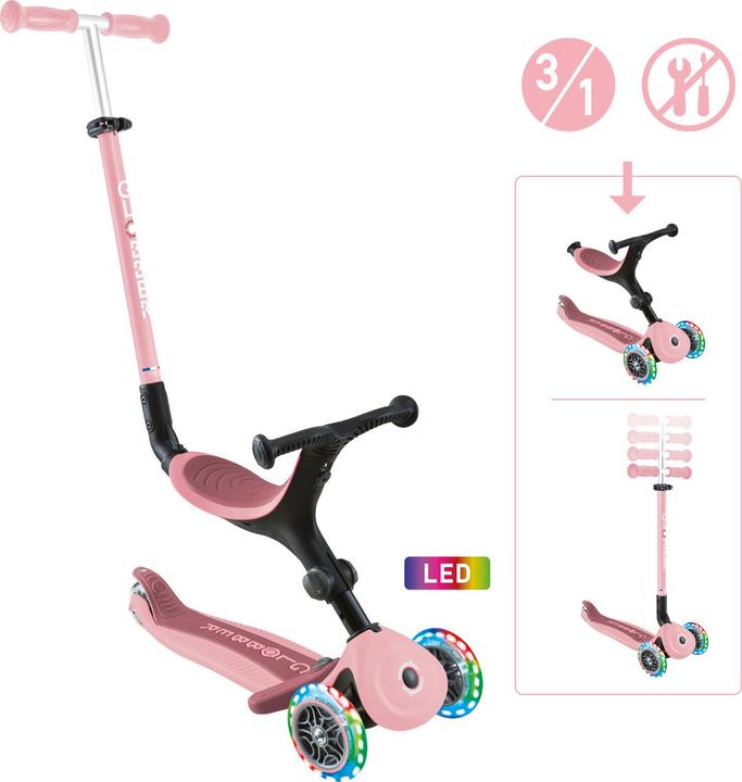 Actual product image Globber Go Up Active Lights tricycle