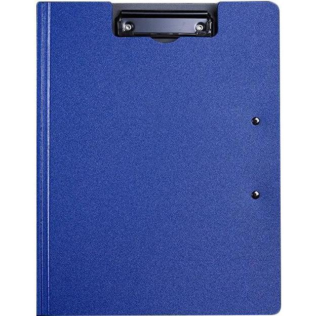 JTI, Unterlage, Schreibplatte mit Doppelklemmen - A4 - blau