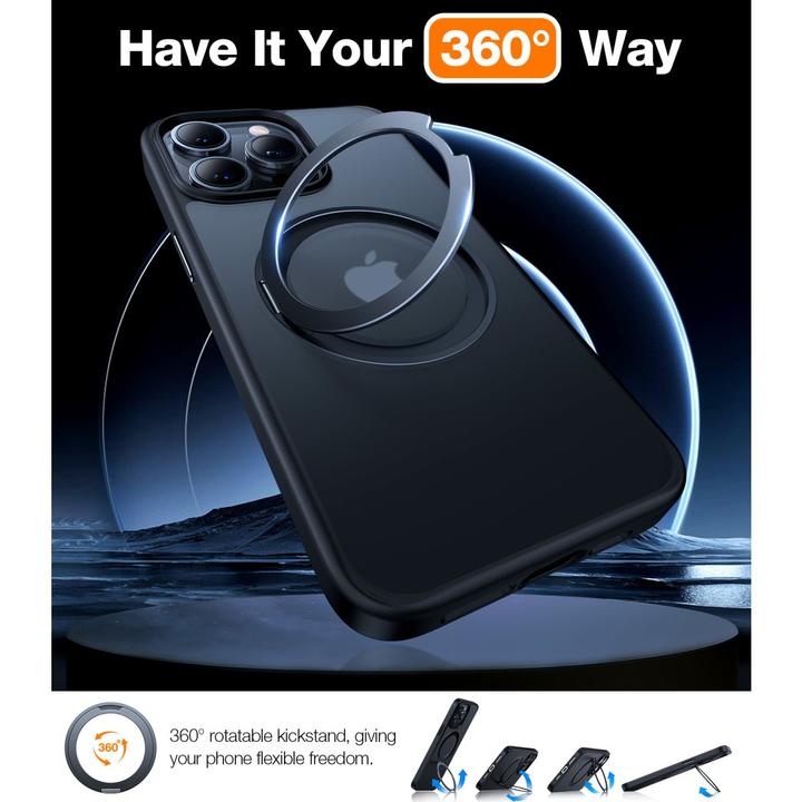 Immagine prodotto Torras UPRO Ostand Pro iPhone 15 Pro Max (Apple iPhone 15 Pro Max)