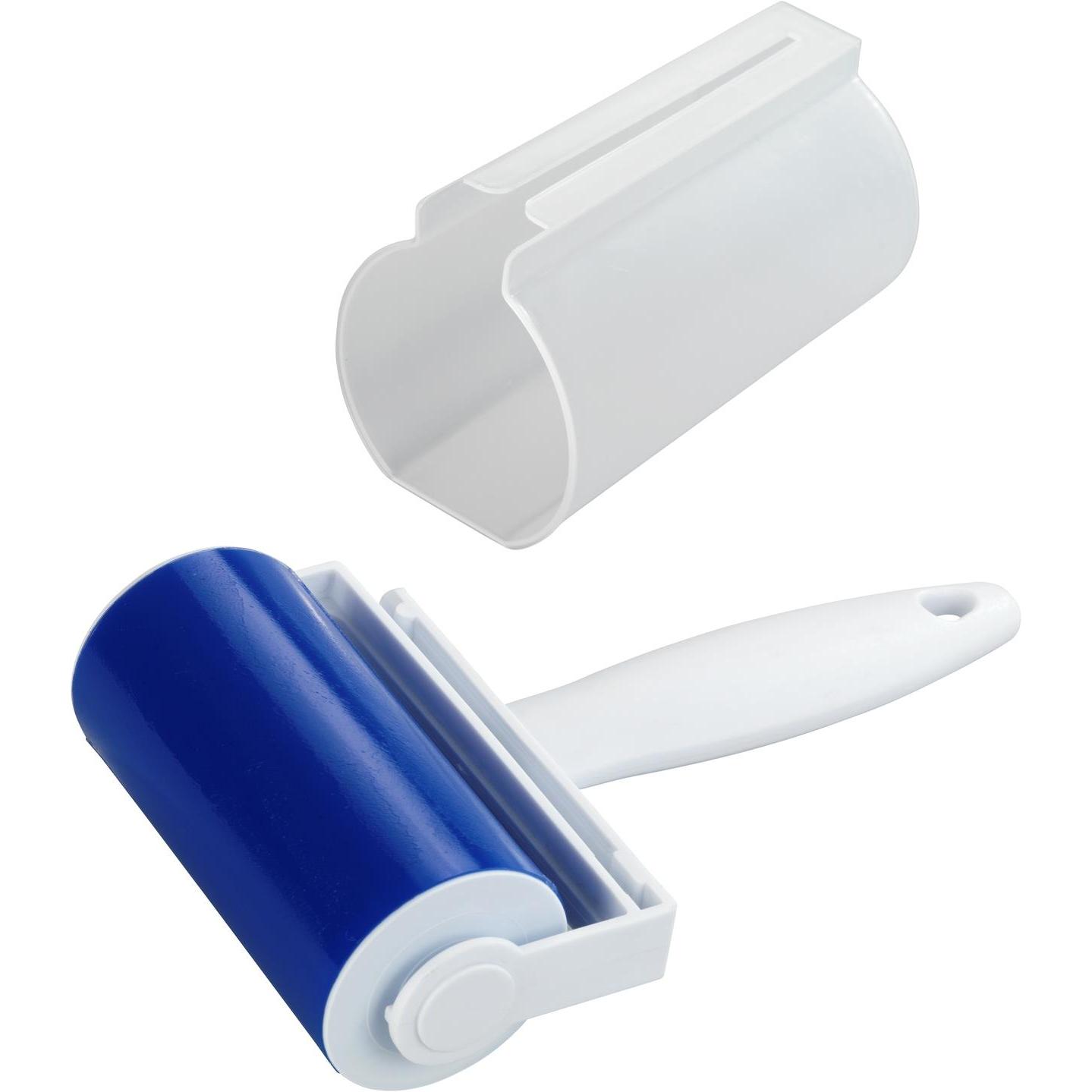 4x Wenko Dauerkleiderrolle, Fusselentferner, Weiss, Blau, Transparent