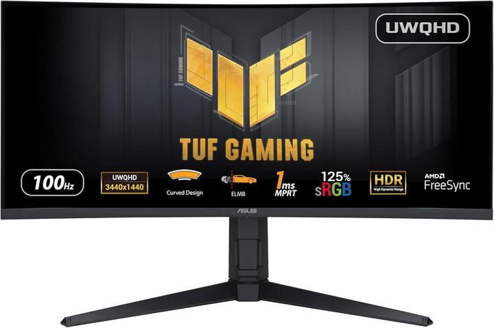 Image du produit ASUS TUF Gaming VG34VQEL1A (3440 x 1440 pixels, 34")