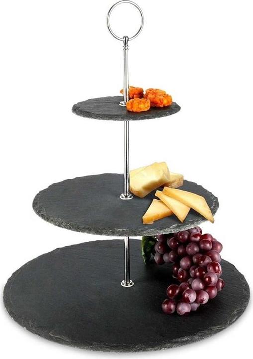 Actual product image Fs-Star Etagere mit 3 Ablagen Schiefer
