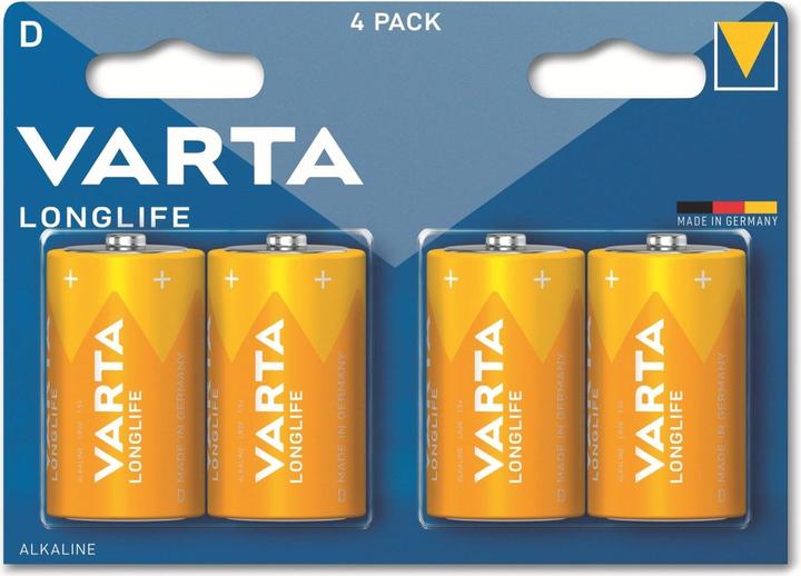 Varta Longlife (4 Stk., D, 16000 mAh)