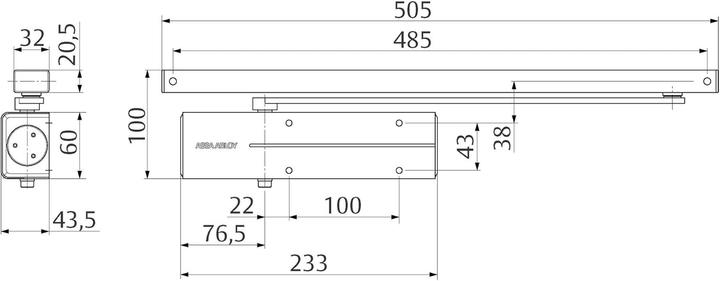 Produktbild effeff DC135-----D9005
