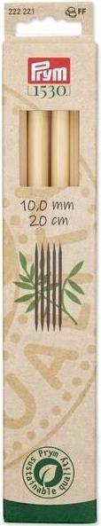 Produktbild Prym Stricknadeln BAMBUS 10.00 mm, 20 cm