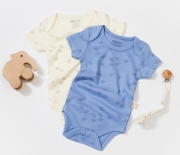 Actual product image BabyCosy 2 Pcs short sleeved Body (62)
