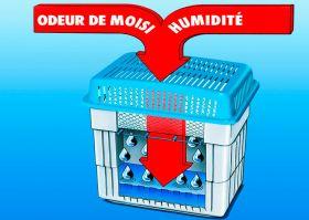 Produktbild Wenko Raumentfeuchter, 2x 2,0 kg (40 m², 112.80 l/24h)