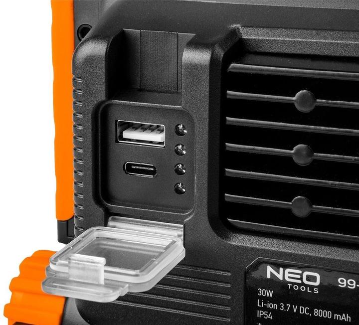 Actual product image Neo 3000 lm SMD LED rechargeable spotlight (3000 lm)