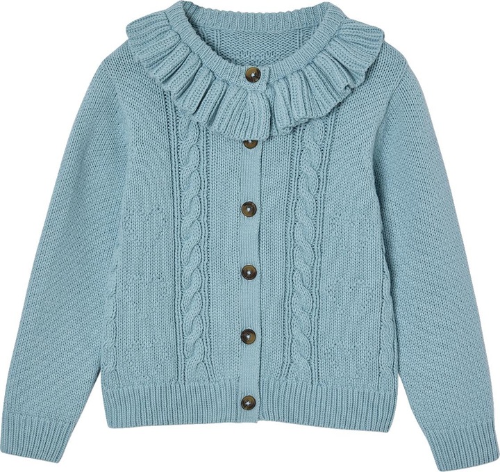Produktbild Vertbaudet Mädchen Strickjacke mit Zierkragen (116)
