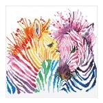 Actual product image Diamond Dotz Rainbow zebras
