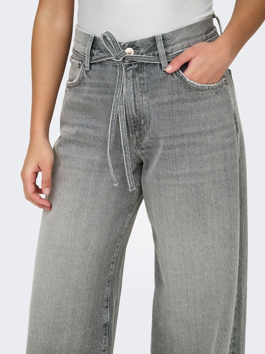 Immagine prodotto Only ONLGIANNA Jeans a vita media con taglio a palloncino e vestibilità dritta (32)