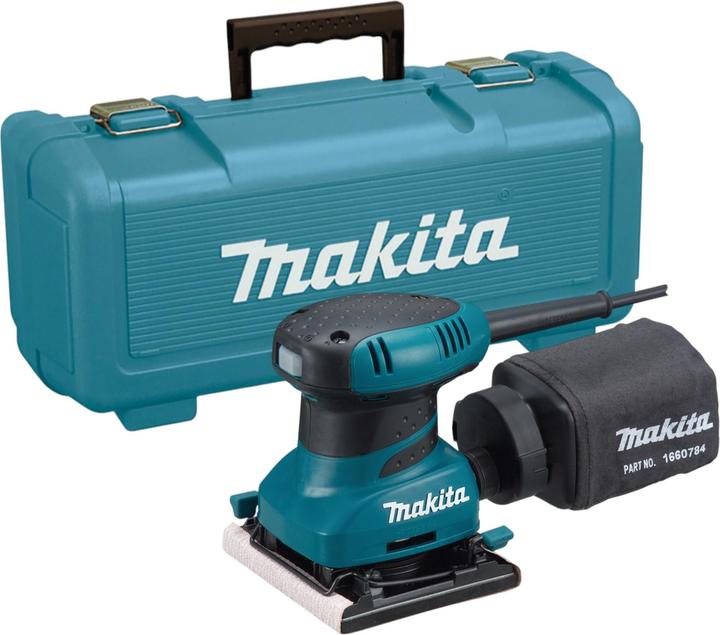 Produktbild Makita BO4556K Tragbares Schleifgerät Schwingschleifer 14000 OPM (Schwingschleifer, 200 W)