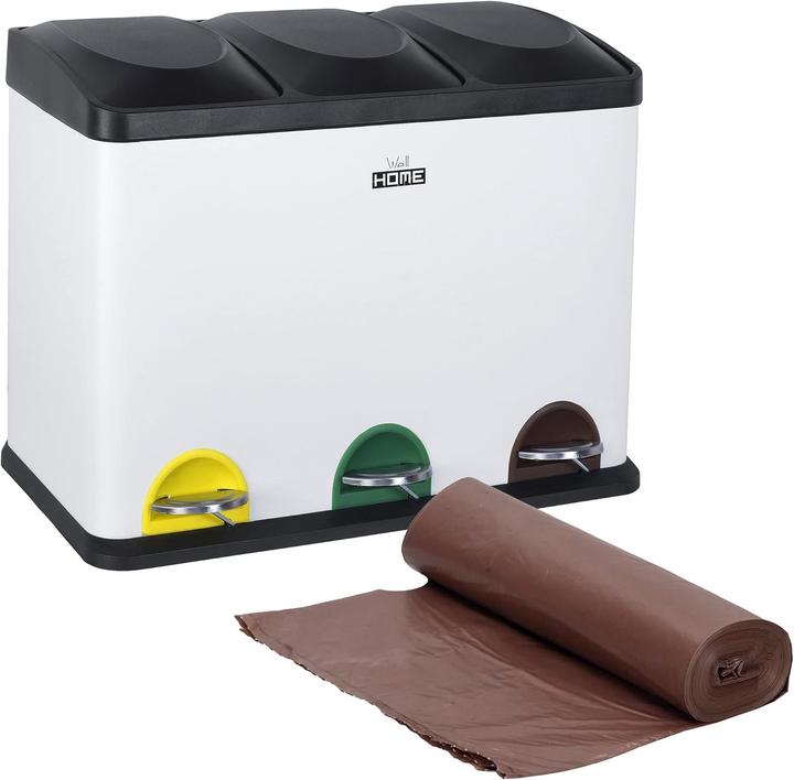 Produktbild Well Home Cestino dei Rifiuti Riciclato (45 l)