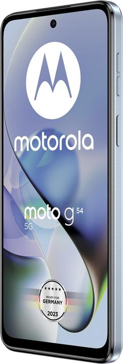 Image du produit Motorola Moto G54 (256 Go, Glacier Blue, 6.50", SIM + eSIM, 5G)