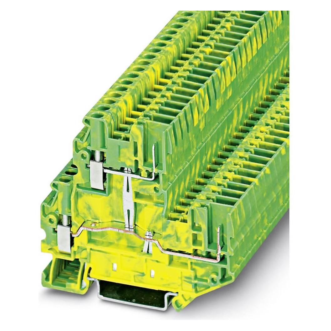 Phoenix Contact Giallo/Verde Uttb 2.5/2P-Pe, Accessori Di Elettronica + Alloggiamento,