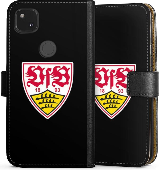 DeinDesign Tasche für Google Pixel 4a Handy Flip Case Wallet Cover