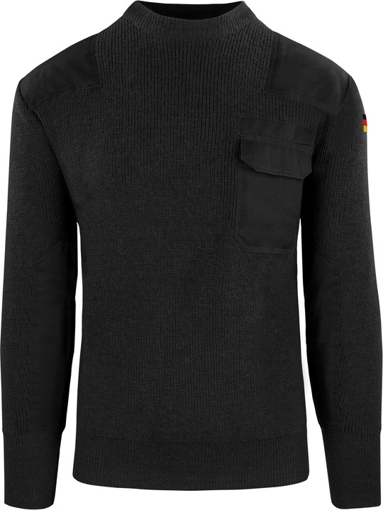 Actual product image Normani Mens BW Sweater with Virgin Wool Barntrup - 1741 (6XL)